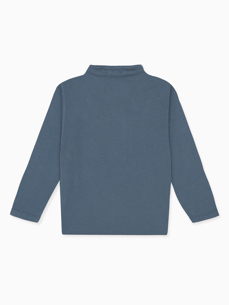 boys blue alcomo polo shirt