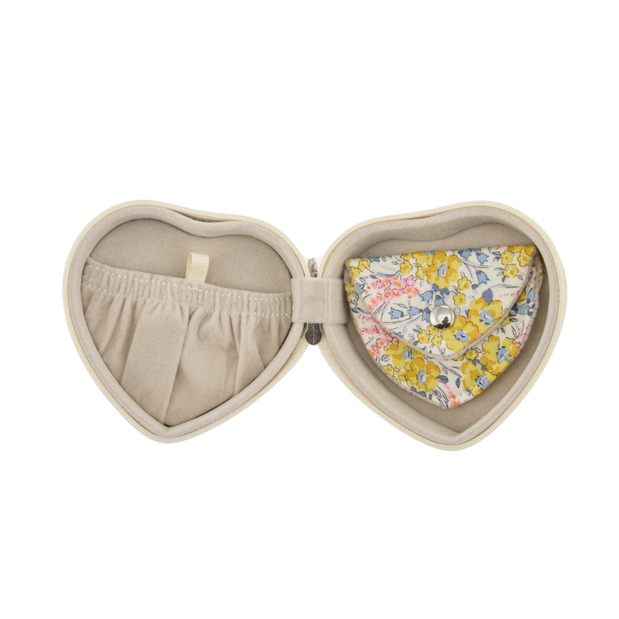 girls heart jewelry box liberty swirling petals