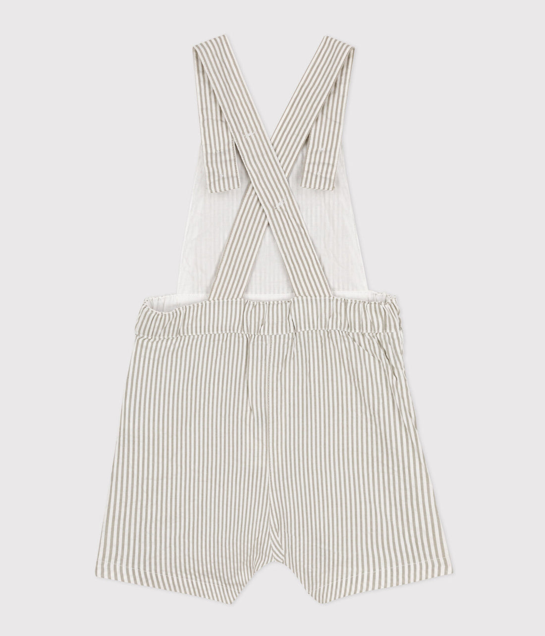 bb seersucker short overall