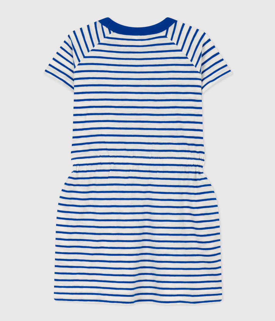 ss striped logo dress