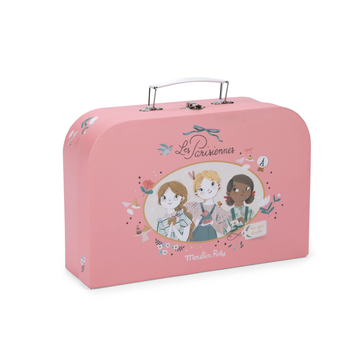 the parisiennes tea party set suitcase