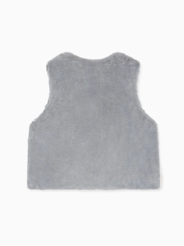 girls grey marisol vest