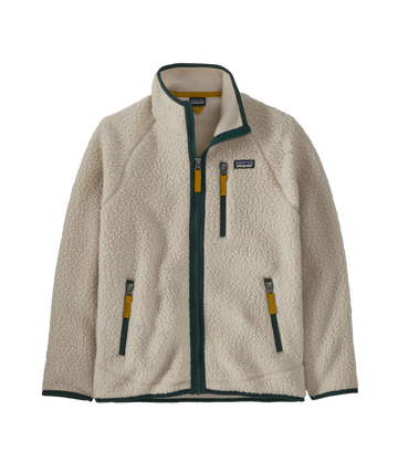 boys natural retro pile jacket