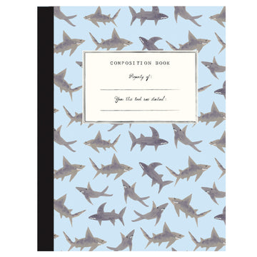 sharks composition book