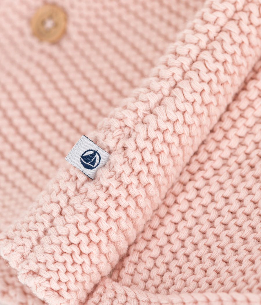 baby cardigan pink