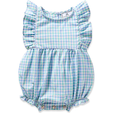ruffled romper
