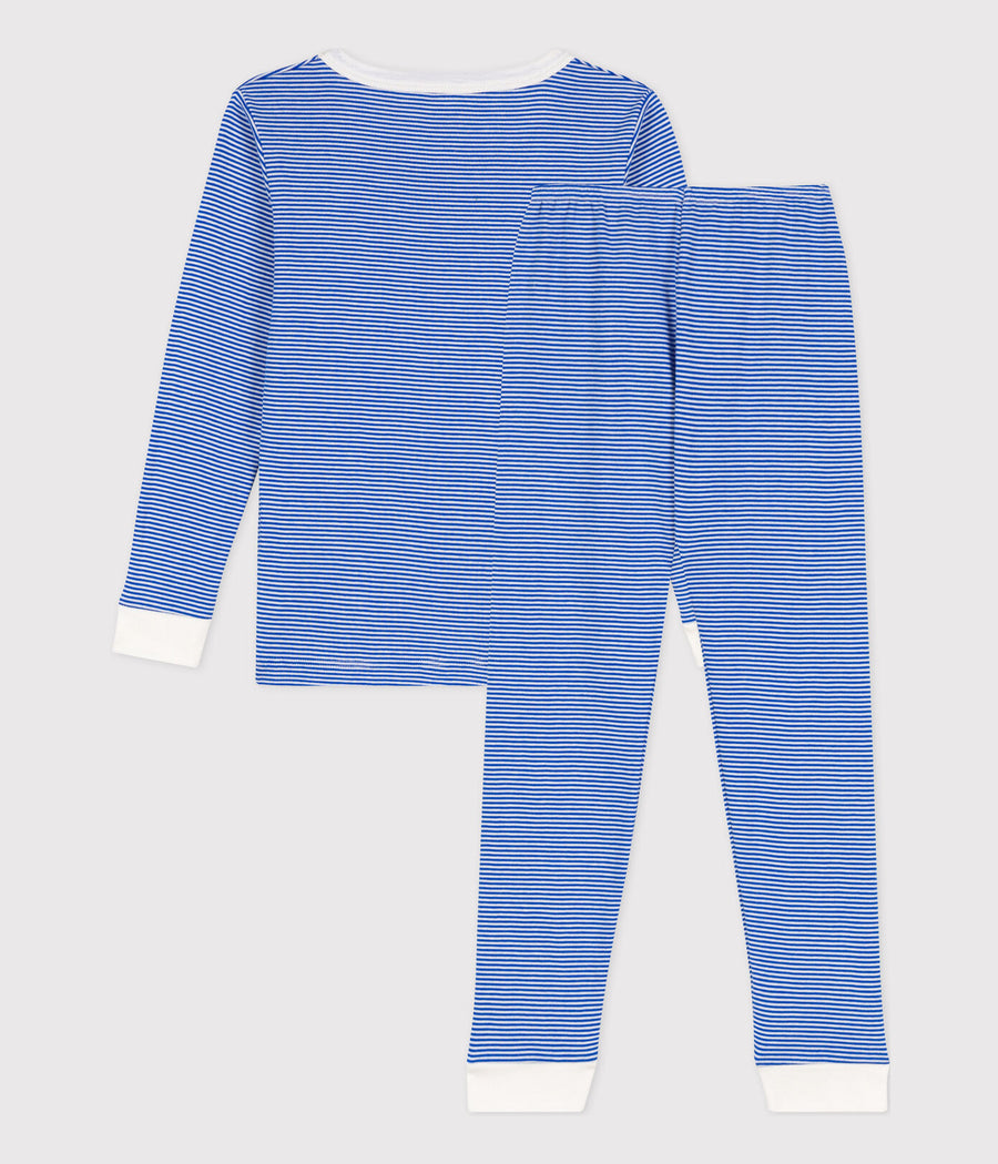 ls stripe top & pant set