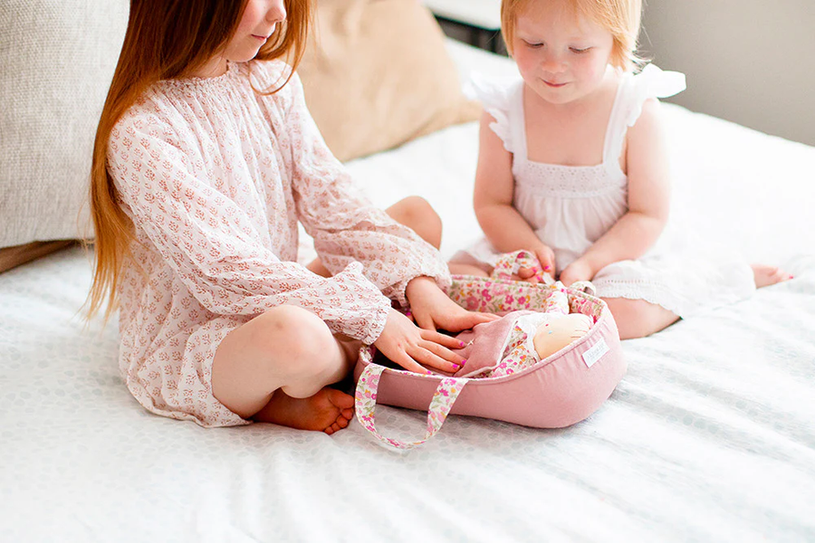 liberty print doll carrier