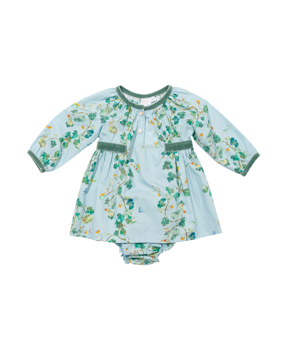 baby girl floral elizabeth dress