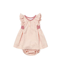 baby pink edie dress