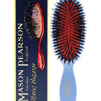 sensitive bristle hair brush blue child