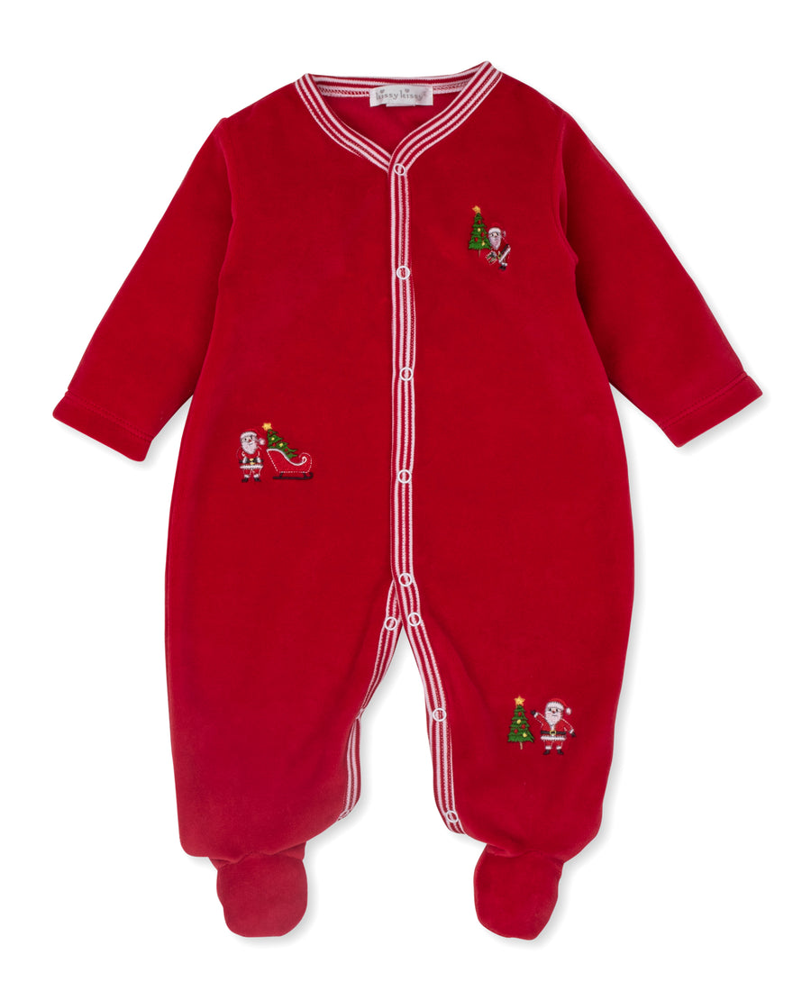 santas sleigh vel footie
