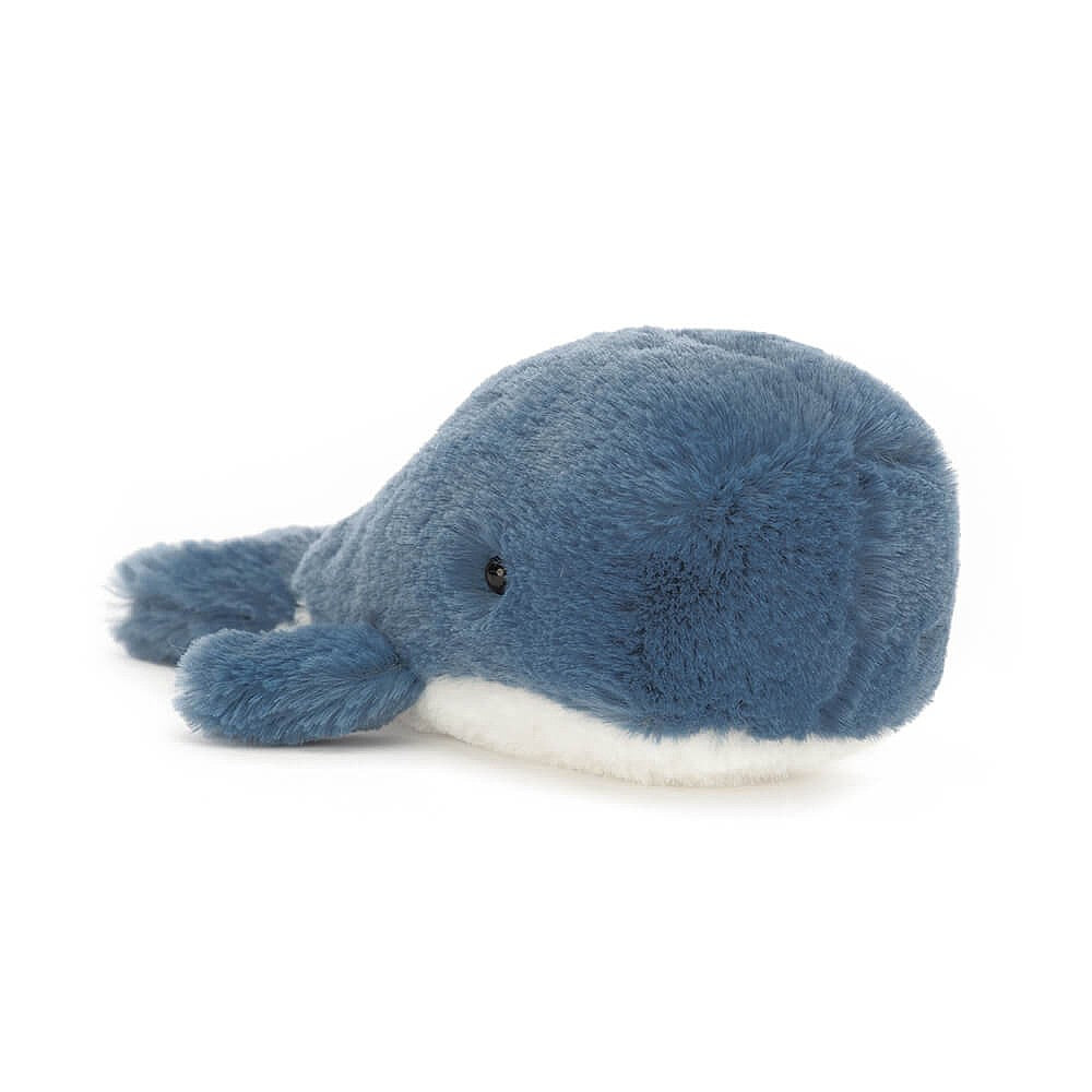 wavelly whale blue