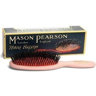 sensitive bristle hair brush pink child