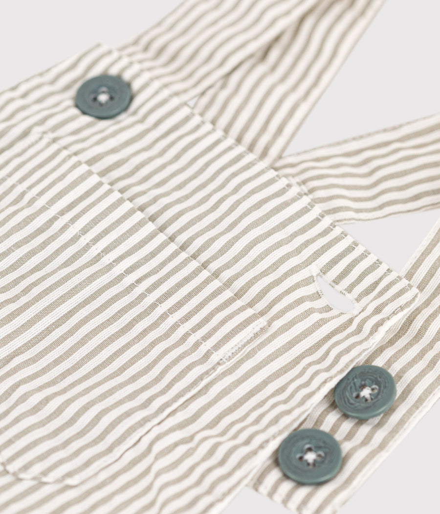 bb seersucker short overall
