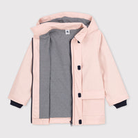 hooded rain jacket