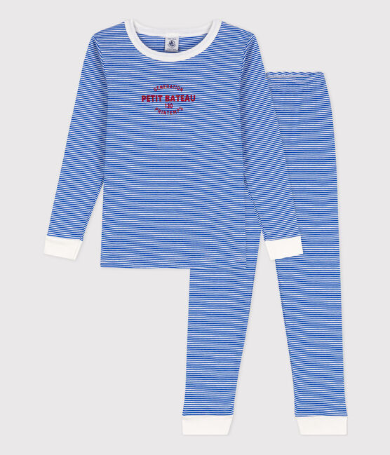 ls stripe top & pant set