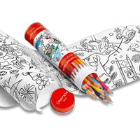 swisscolor tube 18 watercolor pencils + poster