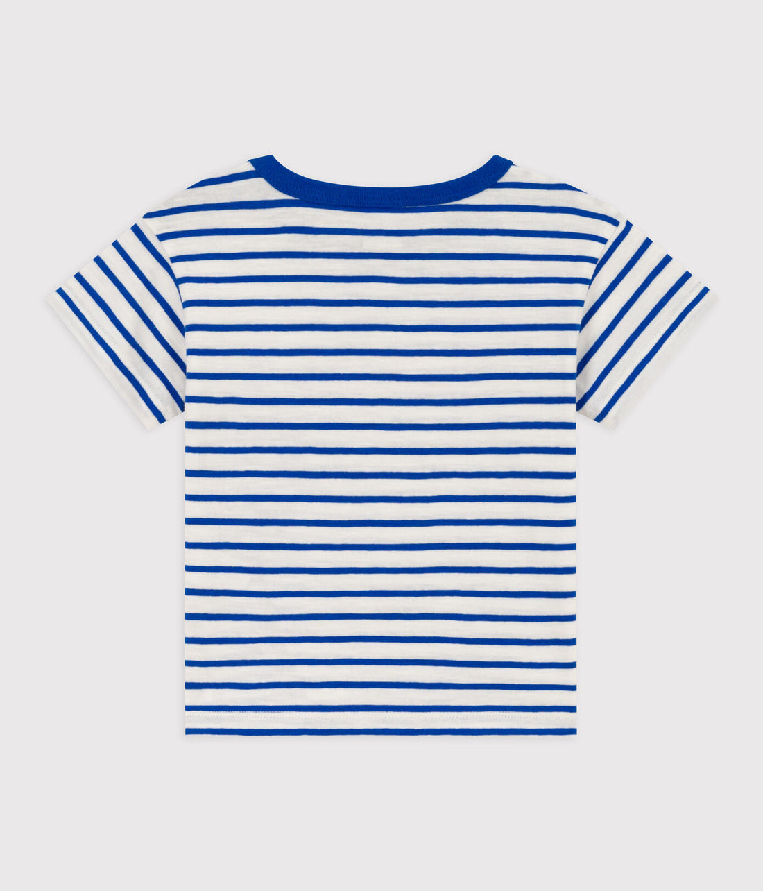 ss striped tee w/logo