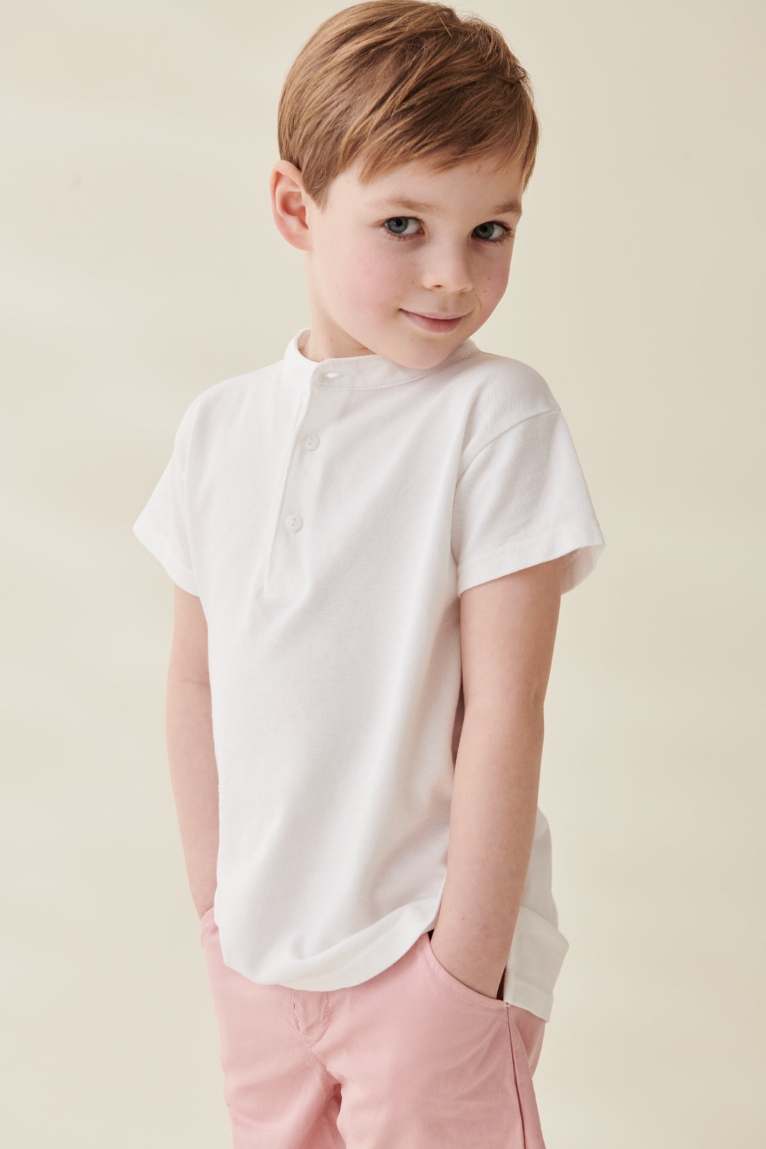 alcon polo shirt white