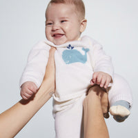 whale knit sweater & pant set