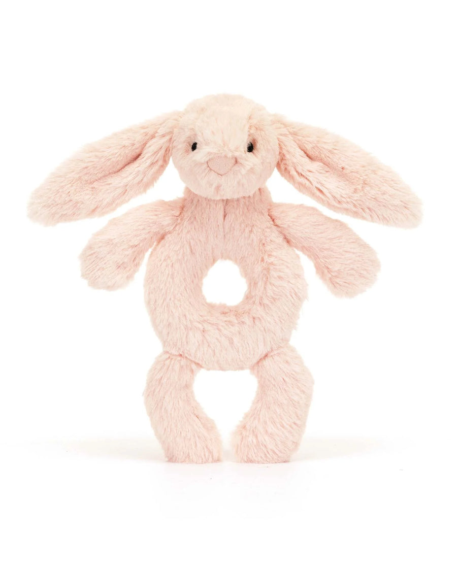 bashful bunny ring rattle blush