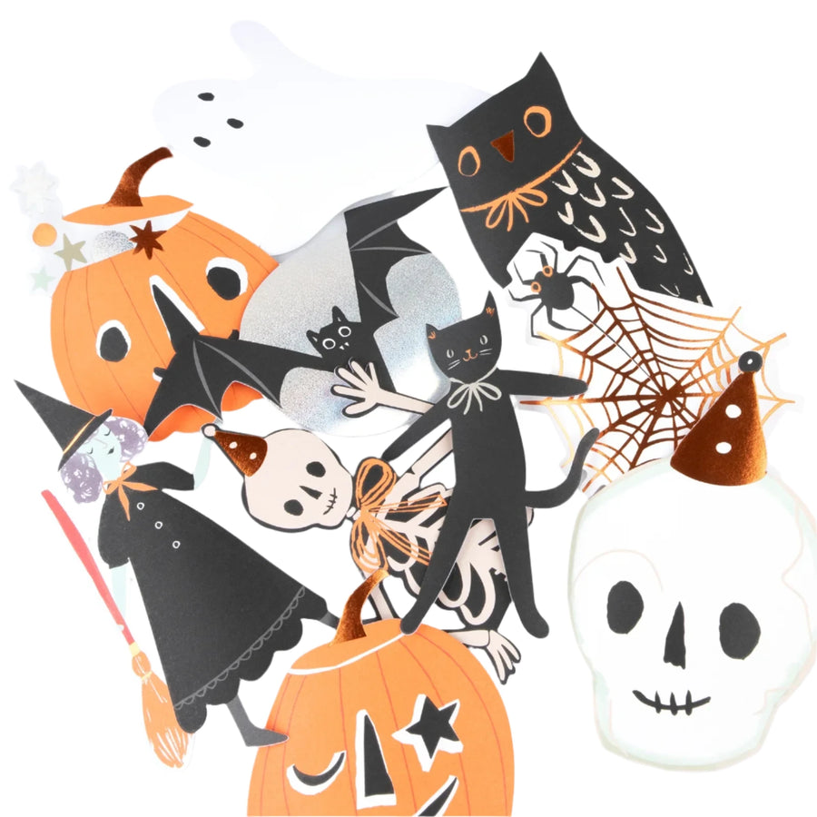 it’s halloween shaped stickers