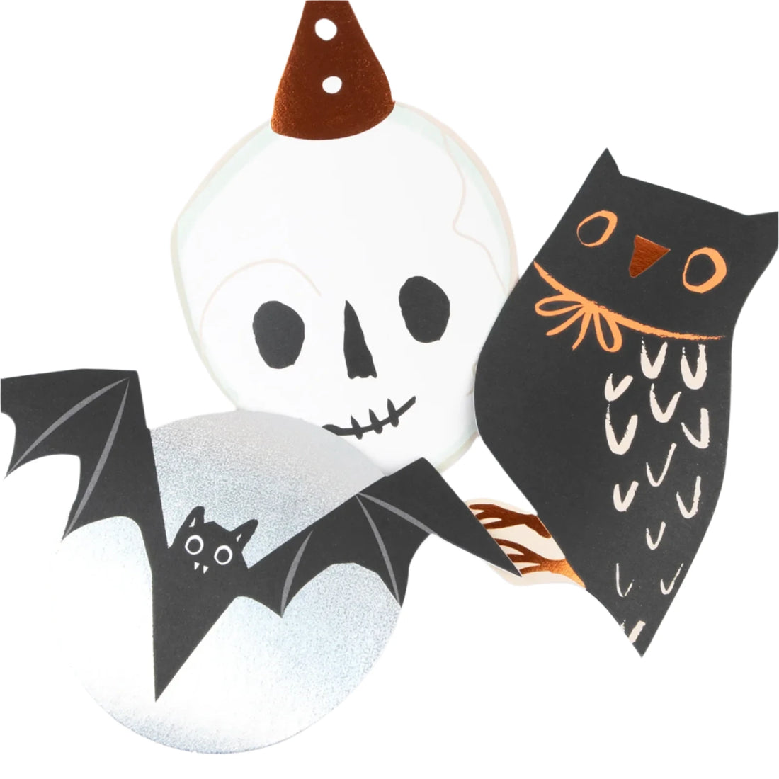 it’s halloween shaped stickers