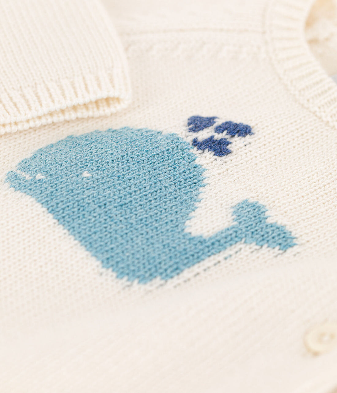 whale knit sweater & pant set