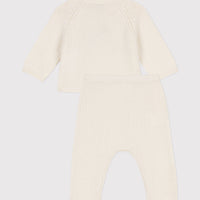 whale knit sweater & pant set
