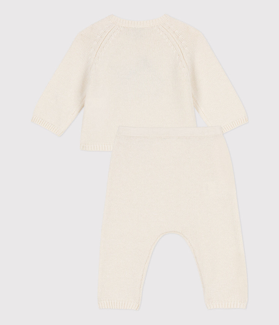 whale knit sweater & pant set