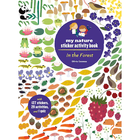 my nature sticker activity book: in the forest