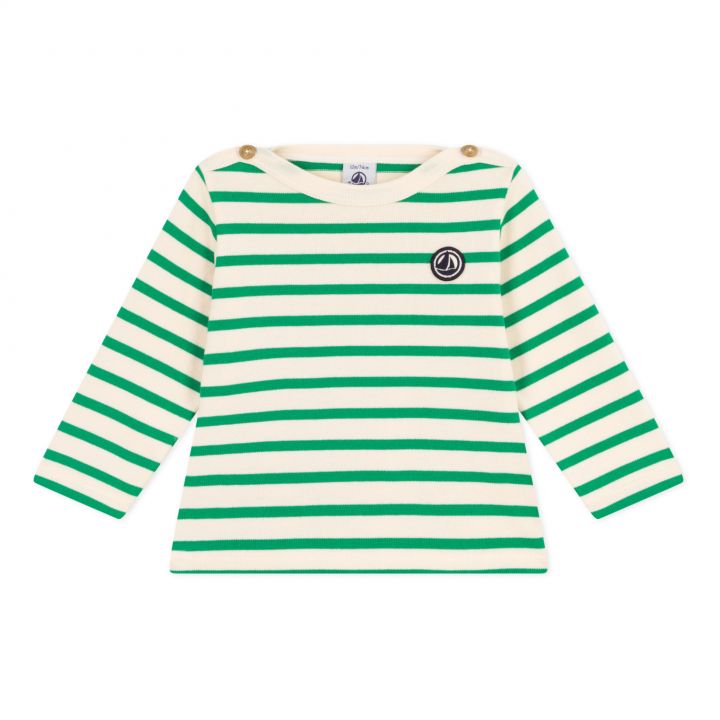 baby long sleeved stripe top