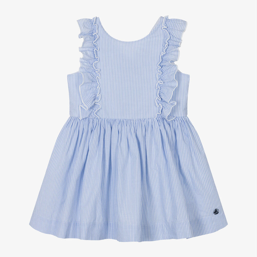 sleeveless stripe dress