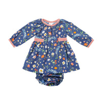 baby girl floral elizabeth dress
