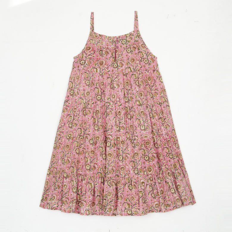 calypso blockprint dress