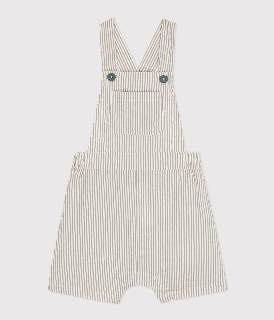 bb seersucker short overall