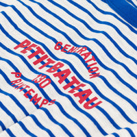 ss striped logo dress
