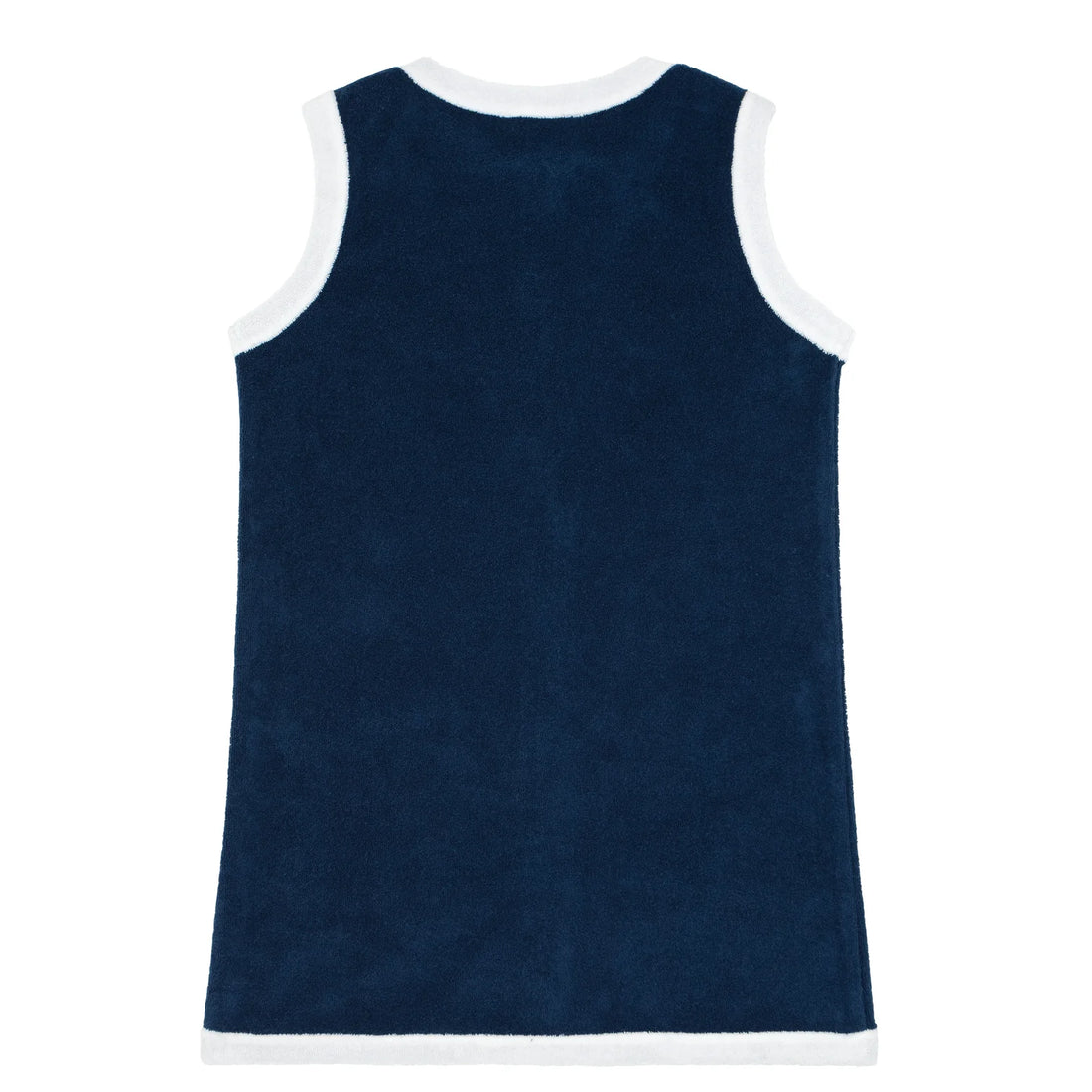 terry button dress
