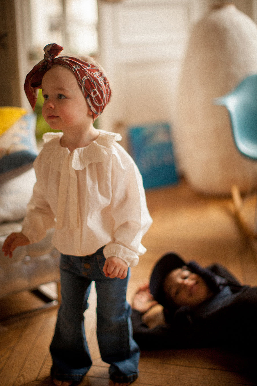 baby lilibeth tunic cream