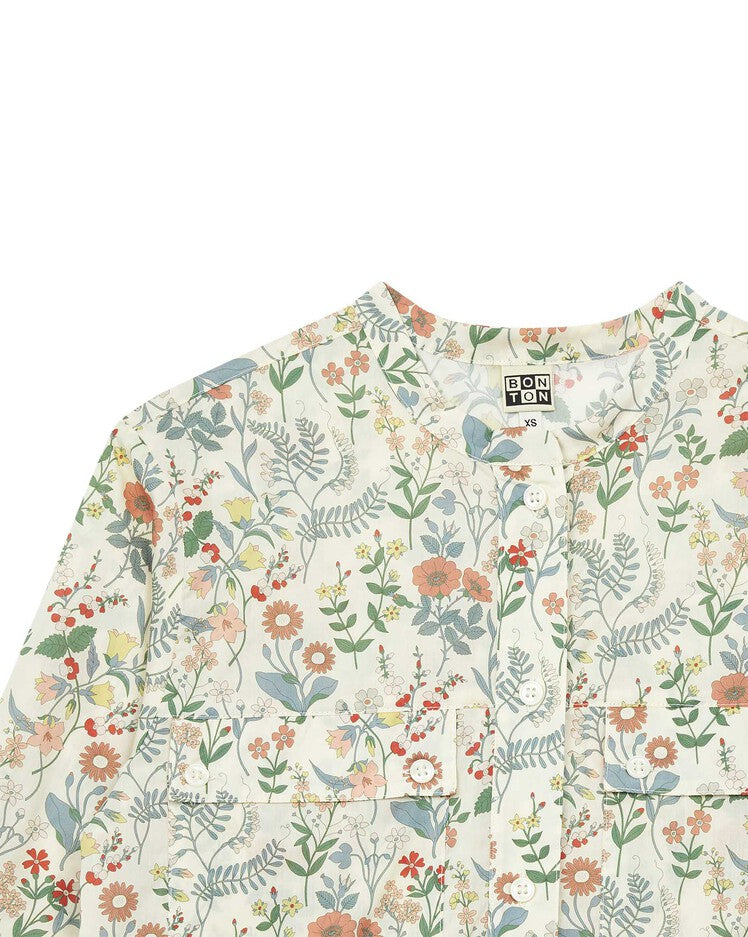 women's cotton blouse liberty multi