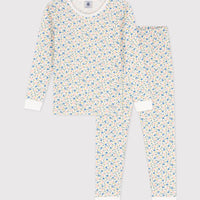 ls floral top & pant set