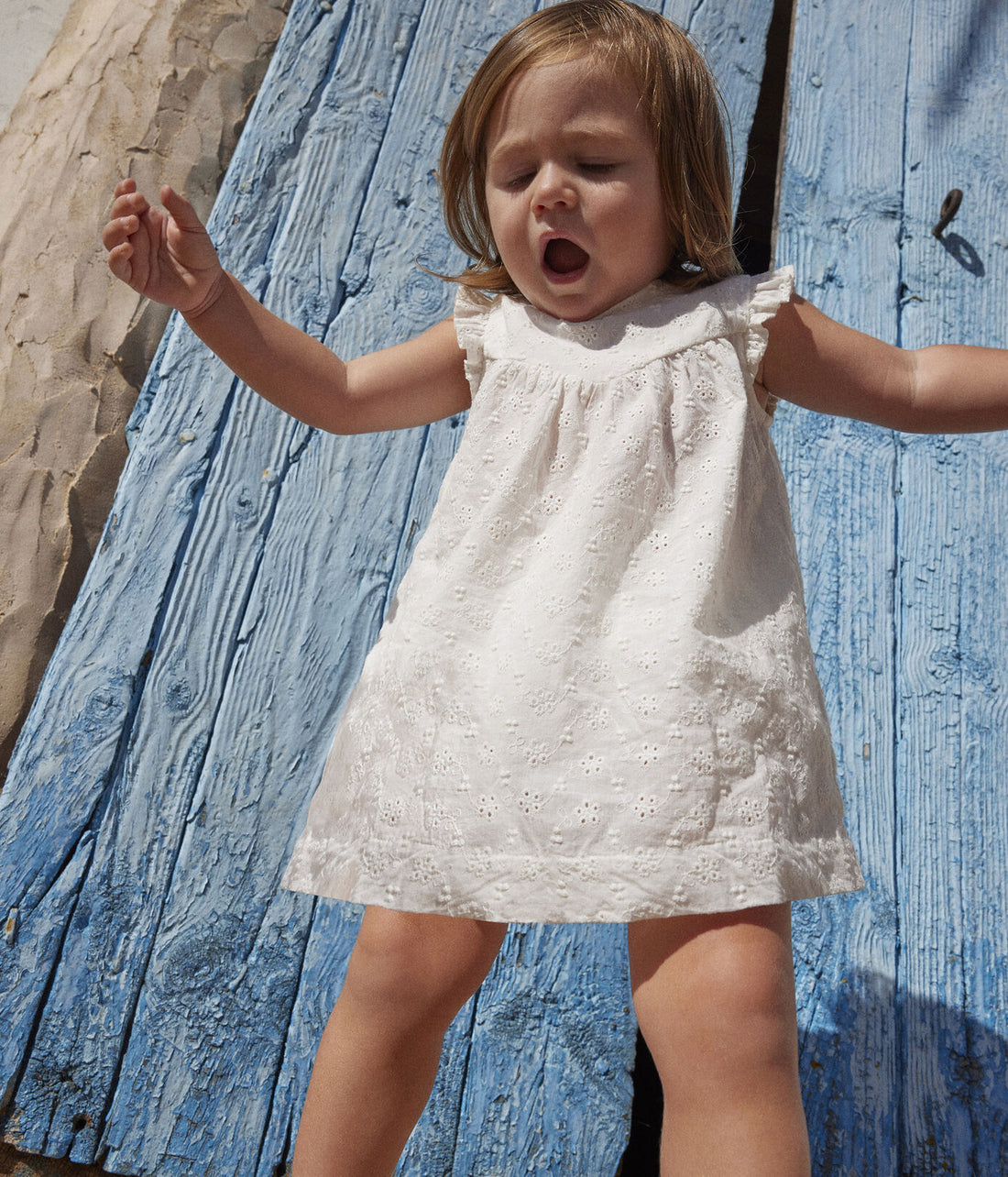 bb eyelet dress w/bloomer