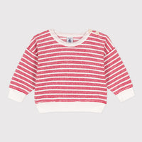 ls striped terry top