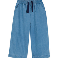 wide leg denim pant