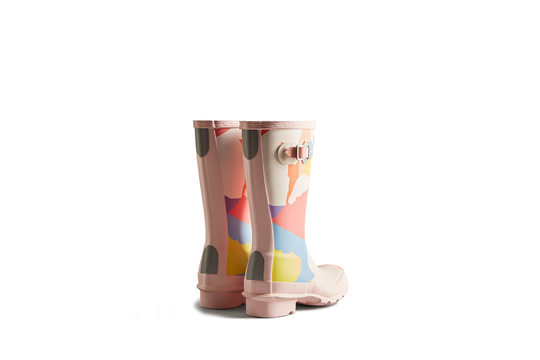 glacial camo print boots