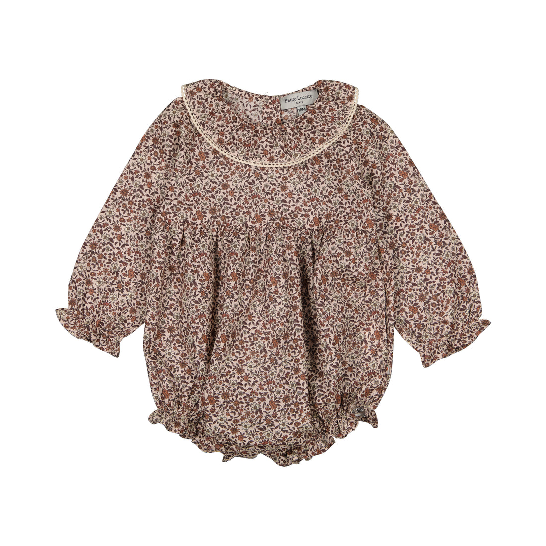 baby josy bubble blue grey flower