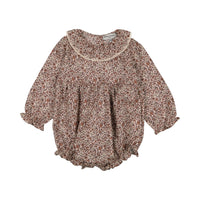 baby josy bubble blue grey flower