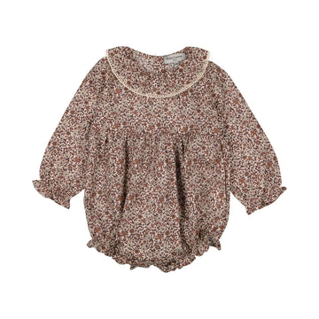 baby josy bubble blue grey flower