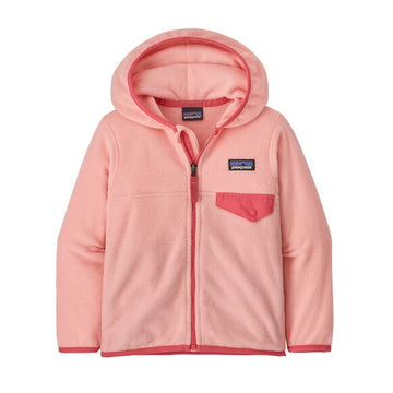 baby micro d snap jacket flamingo pink